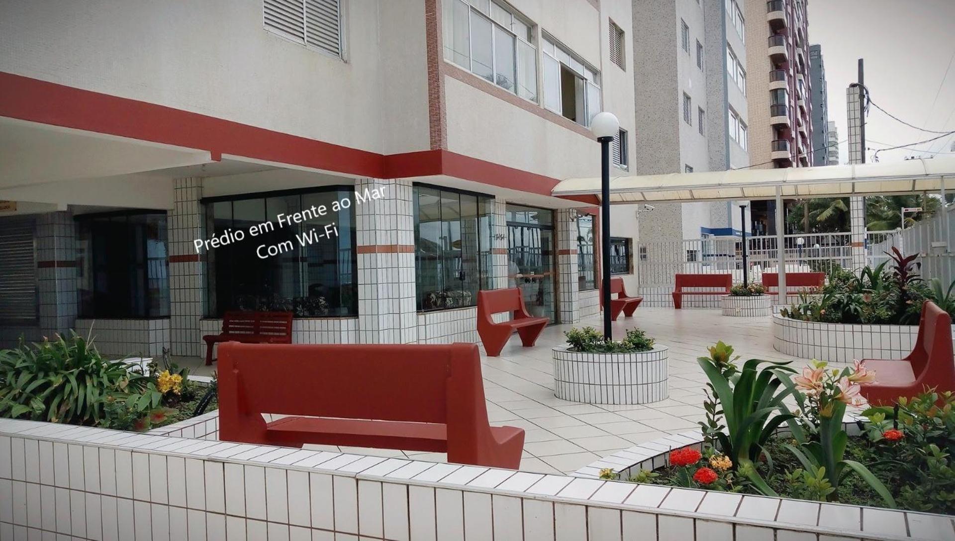 Prédio Em Frente Ao Mar Praia Grande (Santos) Exterior foto